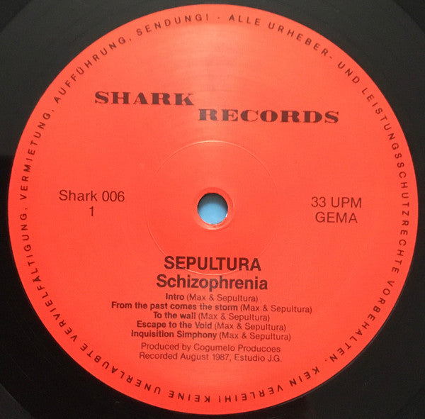 Sepultura ‎– Schizophrenia