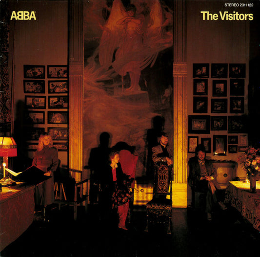 ABBA – The Visitors, Injection Moulded Label