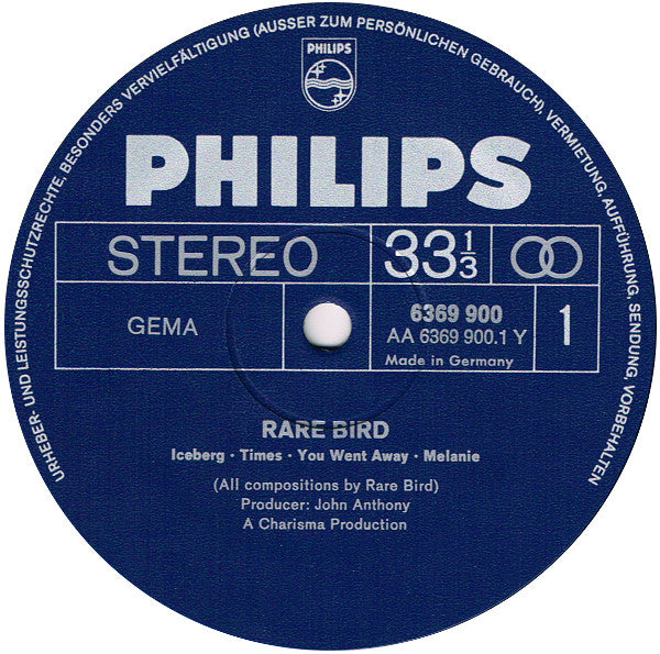 Rare Bird – Rare Bird