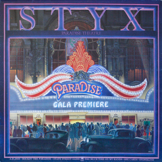 Styx – Paradise Theatre, Gatefold