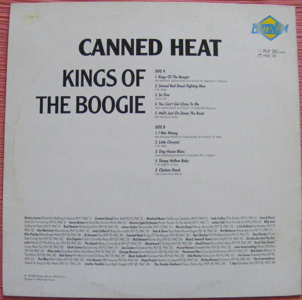 Canned Heat – Kings Of The Boogie