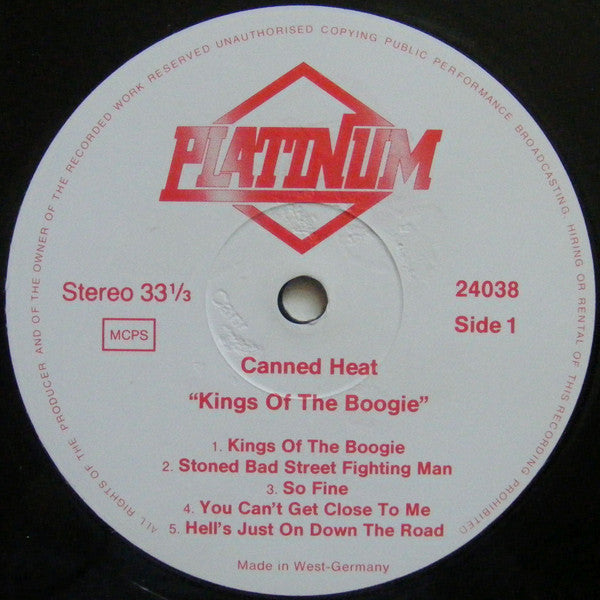 Canned Heat – Kings Of The Boogie