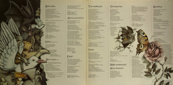 Kate Bush ‎– Never For Ever      Gatefold
