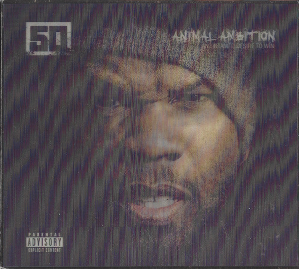 50 Cent – Animal Ambition (An Untamed Desire To Win)  ,  CD + DVD , Deluxe edition , Lenticular cover