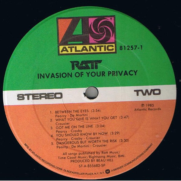 Ratt – Invasion Of Your Privacy