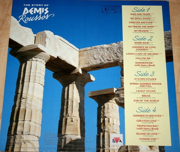 Demis Roussos – The Story Of Demis Roussos   ,  2 LP , Gatefold