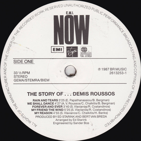 Demis Roussos – The Story Of Demis Roussos   ,  2 LP , Gatefold