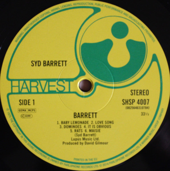 Syd Barrett – Barrett