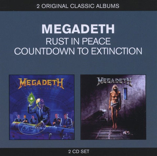 Megadeth – Rust In Peace / Countdown To Extinction, 2xCD