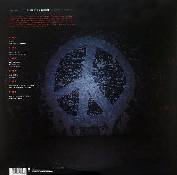 Marillion – A Sunday Night Above The Rain    ,  3 LP , Gatefold , 180 gr