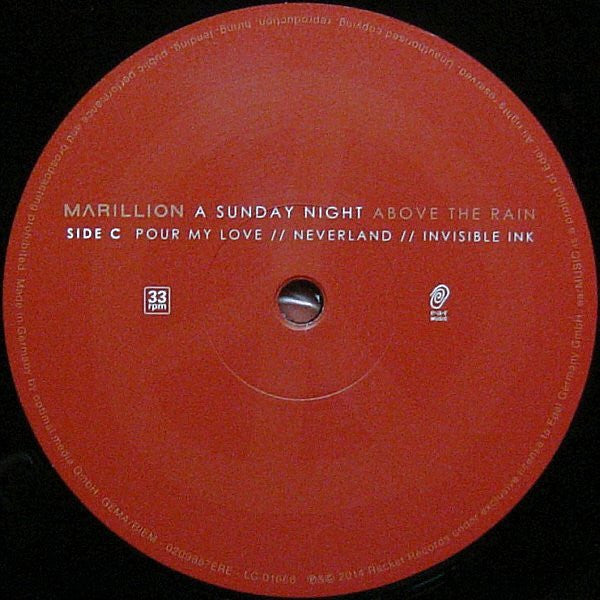 Marillion – A Sunday Night Above The Rain    ,  3 LP , Gatefold , 180 gr