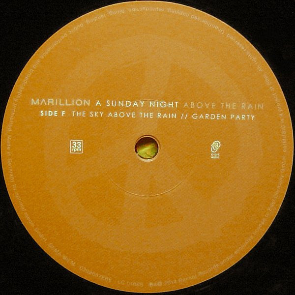Marillion – A Sunday Night Above The Rain    ,  3 LP , Gatefold , 180 gr