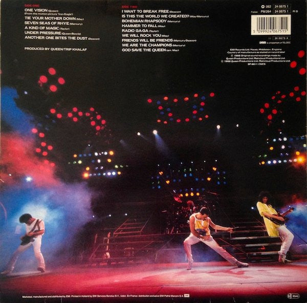 Queen – Live Magic   ,  gatefold