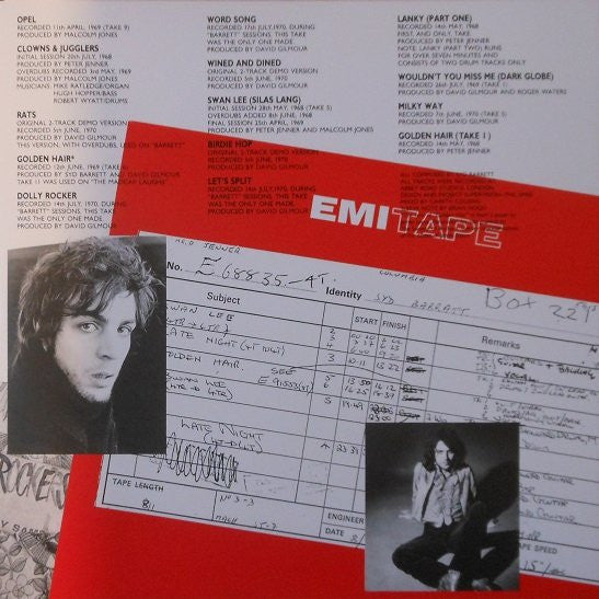 Syd Barrett – Opel  ,  GATEFOLD