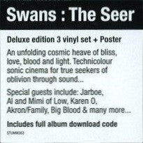 Swans – The Seer   ,  3 LP , Trifold cover + Poster , Deluxe Edition