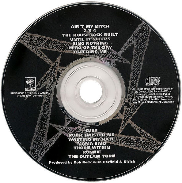 Metallica – Load   ,  CD , Japan