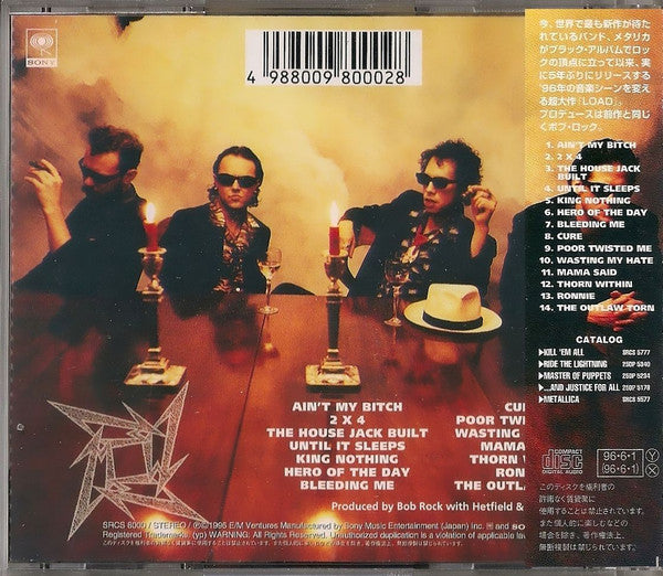 Metallica – Load   ,  CD , Japan