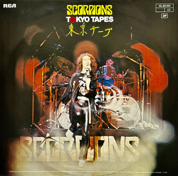 Scorpions – Tokyo Tapes       2LP , Gatefold