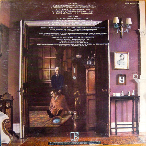 Audience  – The House On The Hill   ,  gatefold