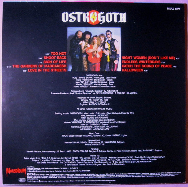 Ostrogoth – Too Hot