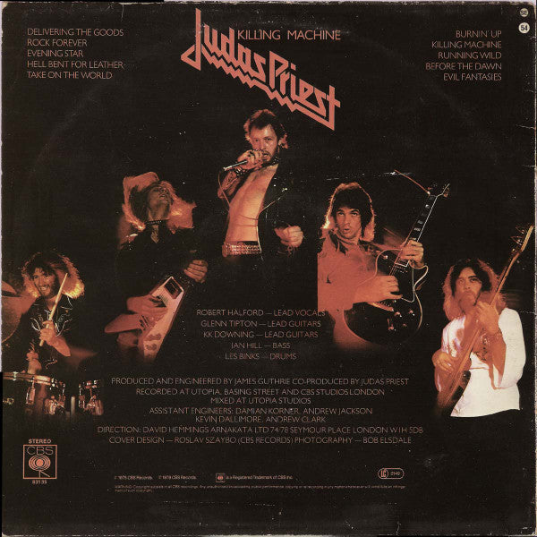 Judas Priest ‎– Killing Machine