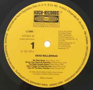 Michael Pozz's Dead Ballerinas* ‎– Dead Ballerinas