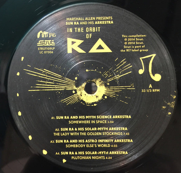 Marshall Allen Presents Sun Ra And His Arkestra* – In The Orbit Of Ra, 2xLP