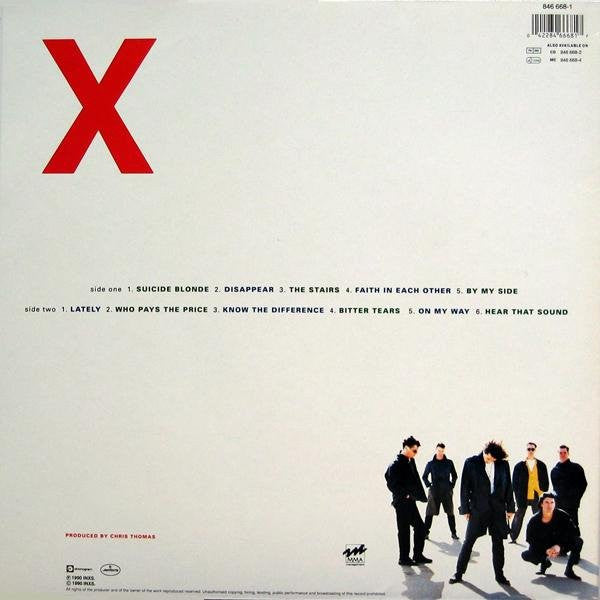INXS – X   ,  Gatefold