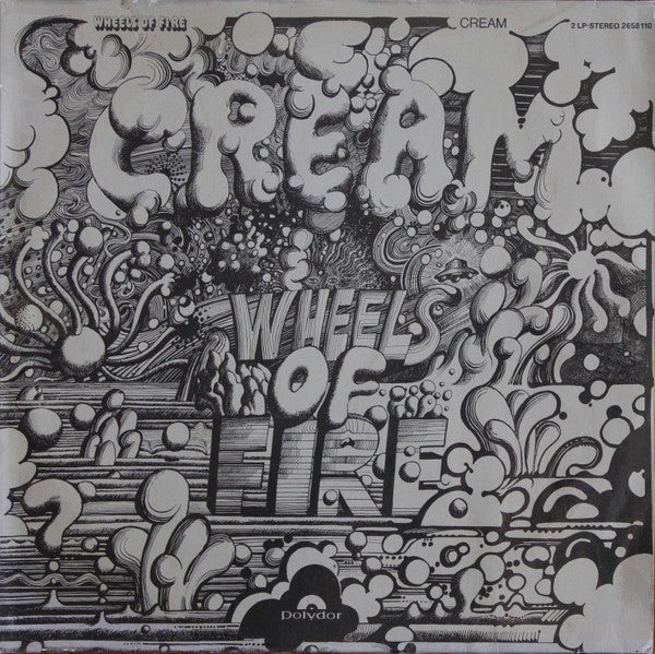 Cream  – Wheels Of Fire, 2xLP, Gatefold