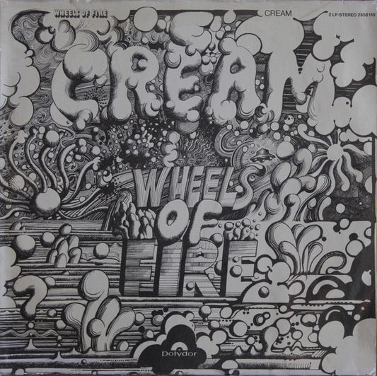 Cream  – Wheels Of Fire, 2xLP, Gatefold