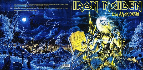 Iron Maiden – Live After Death  ,  2LP , Gatefold