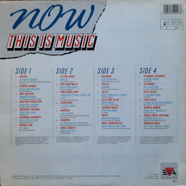 Now This Is Music 4   ,   2LP , compilation , Gatefold