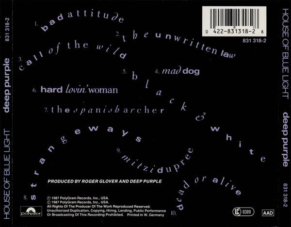 Deep Purple – The House Of Blue Light