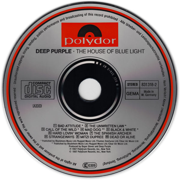 Deep Purple – The House Of Blue Light