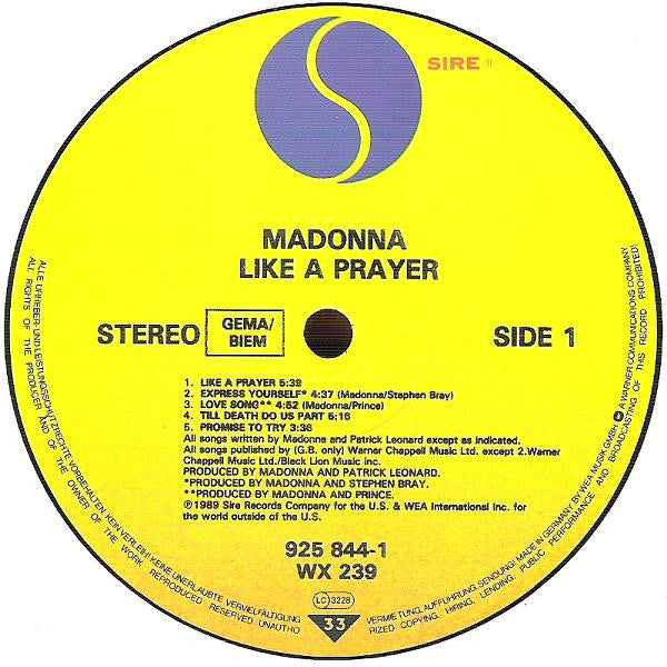 Madonna – Like A Prayer