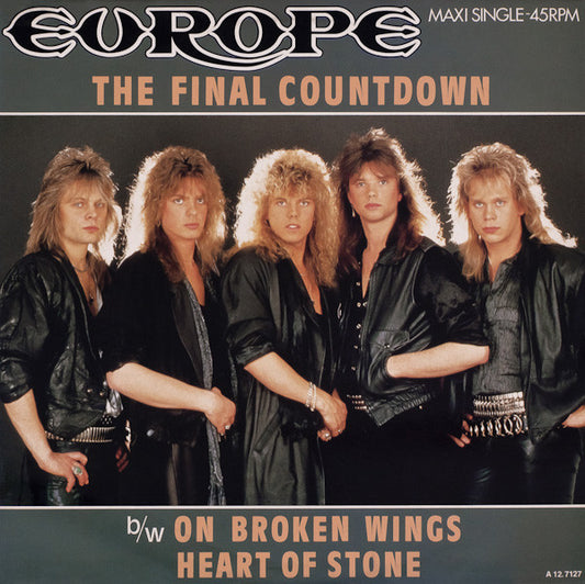 Europe  – The Final Countdown   ,  Maxi single