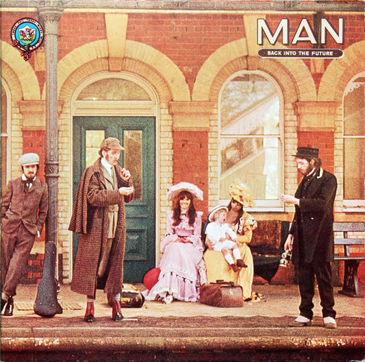 Man ‎– Back Into The Future    ,  2LP , Gatefold