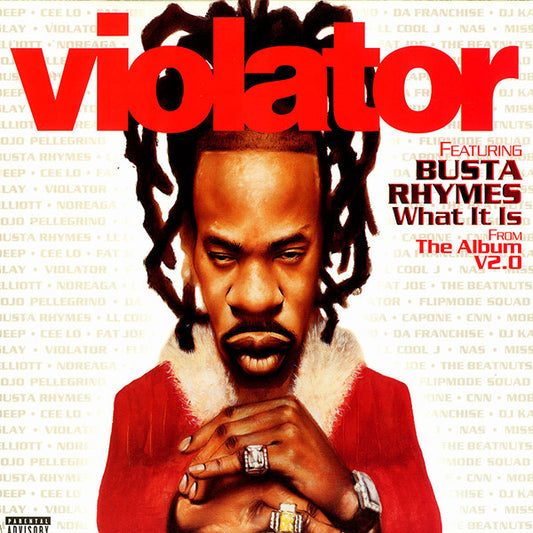 Violator  Featuring Busta Rhymes – What It Is, 	 Vinyl, 12", 33 ⅓ RPM