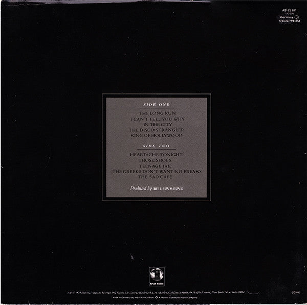 Eagles ‎– The Long Run    , Gatefold