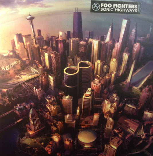 Foo Fighters – Sonic Highways   ,  Gatefold , Composite image сover