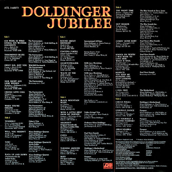 Doldinger* – Jubilee, 3xLP