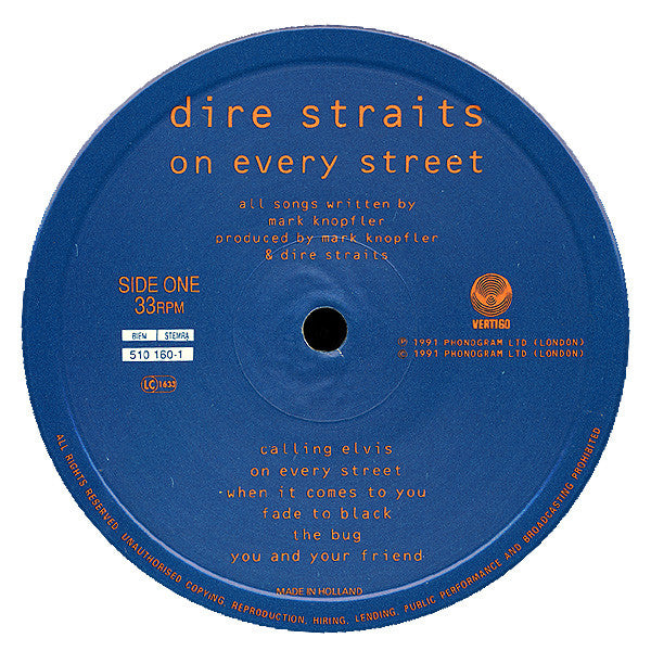 Dire Straits – On Every Street