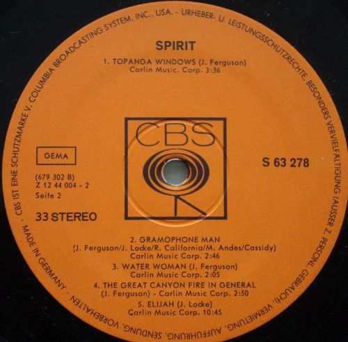 Spirit – Spirit