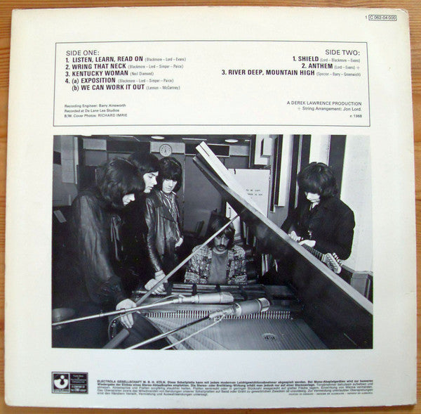 Deep Purple – The Book Of Taliesyn, Gatefold