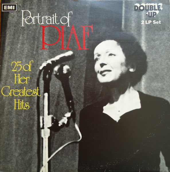 Piaf* – Portrait Of Piaf (25 Of Her Greatest Hits),   2xLP, Gatefold
