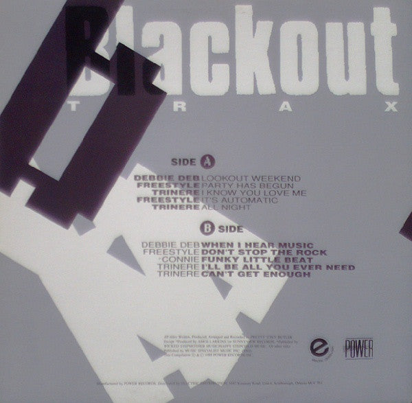 Various – Blackout Trax
