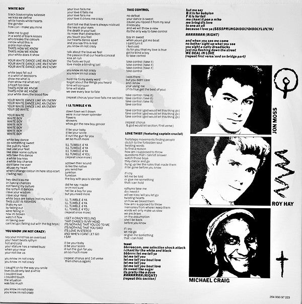 Culture Club ‎– Kissing To Be Clever