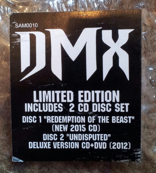 DMX – Redemption Of The Beast   ,  Box Set  , 2 CD + DVD , Limited Edition