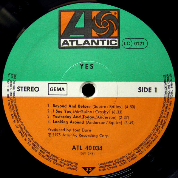 Yes – Yes    gatefold