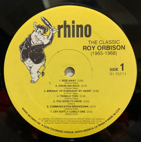 Roy Orbison – The Classic Roy Orbison (1965-1968)